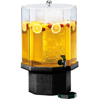 Cal-Mil 972-5-17 Classic 5 Gallon Beverage Dispenser with Granite Charcoal Base and Ice Chamber