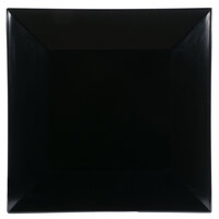 GET ML-92-BK 16" Black Siciliano Square Plate