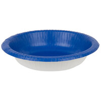 Creative Converting 173147 20 oz. Cobalt Blue Paper Bowl - 200/Case