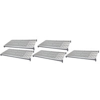 Cambro Camshelving® Basics Plus 24" Wide Shelf Kit with 5 Vented Shelves