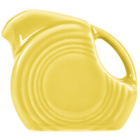 Fiesta® Dinnerware from Steelite International HL475320 Sunflower 5 oz. Mini Disc China Creamer Pitcher - 4/Case