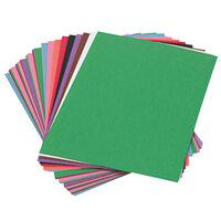 SunWorks 6503 9" x 12" Assorted Color Pack of 58 lb. Construction Paper - 50 Sheets