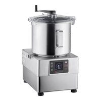 Sammic KE-8V Variable-Speed 8.5 Qt. Stainless Steel Batch Bowl Food Processor - 3 hp