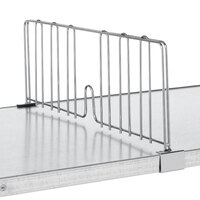 Metro DD14FC 14" Super Erecta Chrome Solid Shelf Divider