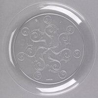 Fineline Savvi Serve 309 9" Clear Plastic Plate - 240/Case