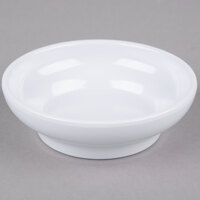 Thunder Group ML351W1 Melamine 4.5 oz. White Salsa Dish - 12/Pack