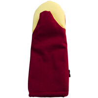 San Jamar KT0124K Cool Touch™ Flame™ 24" Puppet Style Oven Mitt with Kevlar® and Nomex®