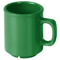 Thunder Group CR9010GR 8 oz. Green Melamine Mug - 12/Pack