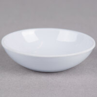 Thunder Group 1101TW Imperial 1 oz. White Coupe Melamine Sauce Dish - 12/Pack