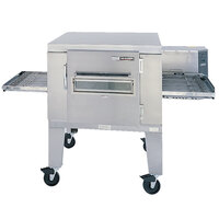 Lincoln 1400-1G Impinger I 1400 Series Natural Gas Single Conveyor Radiant Oven Package with 40" Long Baking Chamber - 120,000 BTU