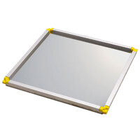 Matfer Bourgeat 370112 15 3/4" x 11 7/8" x 3/8" Yellow Mousse Frame