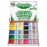 Crayola 588211 Classpack Ultra-Clean 200 Assorted Fine Point Washable Markers