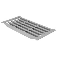 Cambro CBSP1811V151 18" x 11" Vented Shelf End Plate for Camshelving® Basics Plus Series