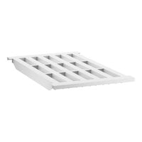 Cambro CS2112V480 21" x 12" Vented Shelf Middle Plate for Camshelving® Premium, Elements, and Elements XTRA Series