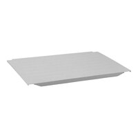 Cambro CS1811S480 18" x 11" Solid Shelf End Plate for Camshelving® Premium, Elements, and Elements XTRA Series