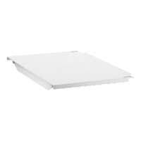 Cambro CS1811S480 18" x 11" Solid Shelf End Plate for Camshelving® Premium, Elements, and Elements XTRA Series