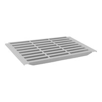 Cambro CS2411V480 24" x 11" Vented Shelf End Plate for Camshelving® Premium, Elements, and Elements XTRA Series