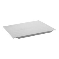 Cambro CS1812S480 18" x 12" Solid Shelf Middle Plate for Camshelving® Premium, Elements, and Elements XTRA Series