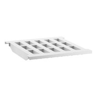 Cambro CS1412V480 14" x 12" Vented Shelf Middle Plate for Camshelving® Premium, Elements, and Elements XTRA Series