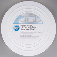 Wilton 191005595 Decorator Preferred 14" Round Smooth Edge Cake Separator Plate