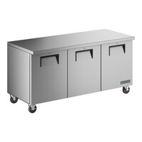 True TUC-72-HC 72 3/8" Undercounter Refrigerator