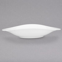 Villeroy & Boch 16-3293-2730 Dune 10 1/4" x 8 1/4" White Porcelain Oval Plate - 6/Case