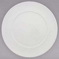 Villeroy & Boch 16-3293-2590 Dune 12 1/2" White Porcelain Flat Plate - 6/Case