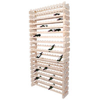 Franmara WM192-N Modularack Pro 192 Bottle Natural Wall Mount Wooden Modular Wine Rack