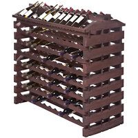 Franmara IF192-S Modularack Pro Island 192 Bottle Stained Wooden Modular Wine Rack