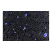 Art Marble Furniture Q409 30" x 42" Blue Galaxy Quartz Tabletop