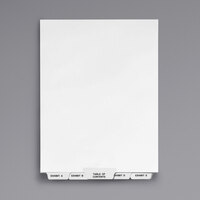Avery® 11376 Premium Collated 27-Tab A-Z Bottom Tab Table of Contents Legal Exhibit Dividers