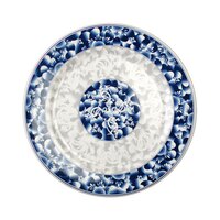 Thunder Group 1006DL Blue Dragon 6" Round Melamine Plate - 12/Pack