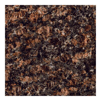 Art Marble Furniture G215 Square Tan Brown Granite Tabletop