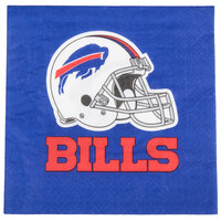 Creative Converting Buffalo Bills 2-Ply Luncheon Napkin - 192/Case