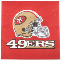 Creative Converting San Francisco 49ers 2-Ply Luncheon Napkin - 192/Case