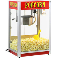 Paragon 1208110 Theater Pop 8 oz. Red Popcorn Popper - 240V (International Use Only)