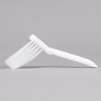 Carlisle 4053200 Sparta Spectrum 4 1/4" Nylon Stiff Bristle White Onion/Lettuce Cutter Brush