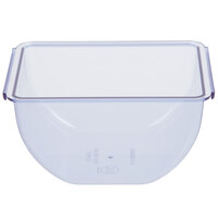 San Jamar BD102 The Dome 1.5 Pints Standard Tray - 6/Pack