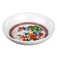 Thunder Group 1003TP Peacock 3 oz. Round Melamine Sauce Dish - 60/Case