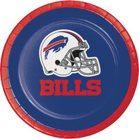 Creative Converting 419504 Buffalo Bills 7" Luncheon Paper Plate - 96/Case