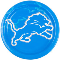 Creative Converting Detroit Lions 9" Paper Dinner Plate - 96/Case