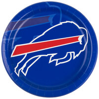 Creative Converting Buffalo Bills 9" Paper Dinner Plate - 96/Case