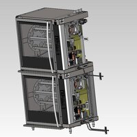 Alto-Shaam 5010355 Stacking Kit for Two Left-Hand 208-240V 1 Phase AR-7E Electric Rotisserie Ovens