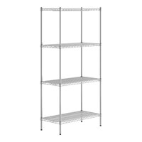 Regency Spec Line 18" x 36" x 74" NSF Stainless Steel 4-Shelf Kit