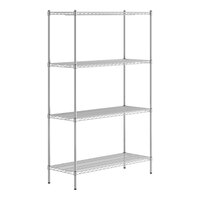 Regency Spec Line 18" x 48" x 74" NSF Stainless Steel 4-Shelf Kit