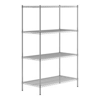 Regency Spec Line 24" x 48" x 74" NSF Stainless Steel 4-Shelf Kit