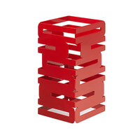 Rosseto SM186 Skycap 12" Red Gloss Steel Multi-Level Riser