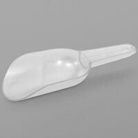 Rosseto GDM002 Bulkshop Clear Plastic Scoop - 9 5/8" x 3 1/2" x 1 1/2"