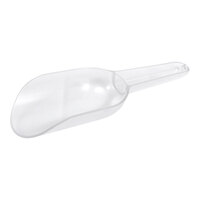 Rosseto GDM002 Bulkshop Clear Plastic Scoop - 9 5/8" x 3 1/2" x 1 1/2"