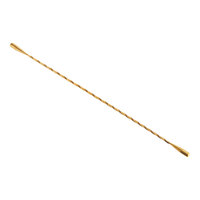 Barfly® M37020GD 13 3/16" Gold Plated Double End Stirrer